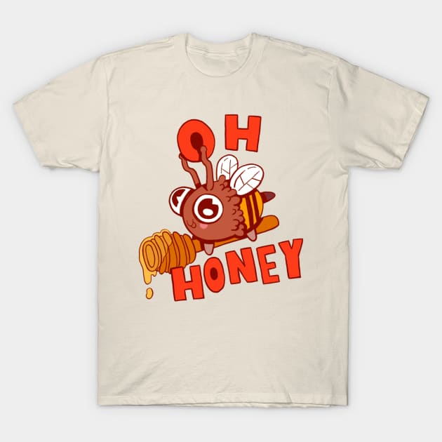 oh honey T-Shirt by Alex Smith Illustration 